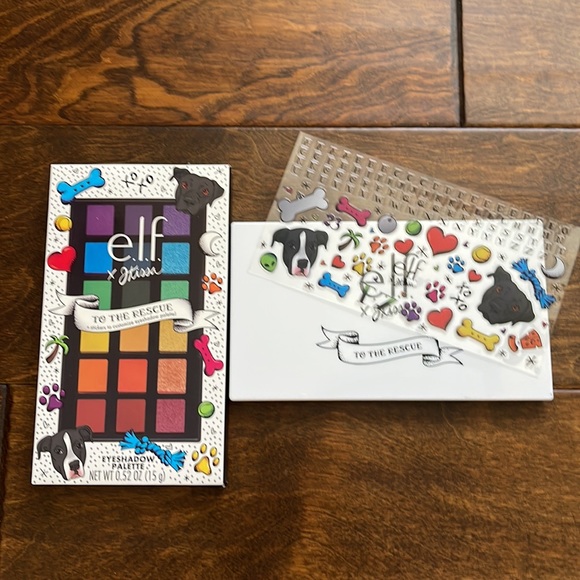 NIB e.l.f. x Jkissa To the Rescue Rainbow Eyeshadow Palette & Stickers 🌈 - Picture 2 of 4